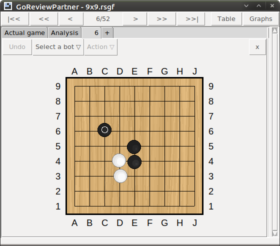 Screen-shot of GoReviewPartner: Game Review (testing other sequences)